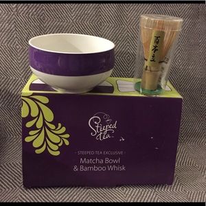 Matcha bowl and whisk